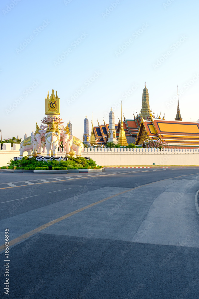 Wat Phra Kaew, commonly known in English as the Temple of the Emerald Buddha and officially as Wat Phra Si Rattana Satsadaram, is regarded as the most sacred Buddhist temple in Thailand