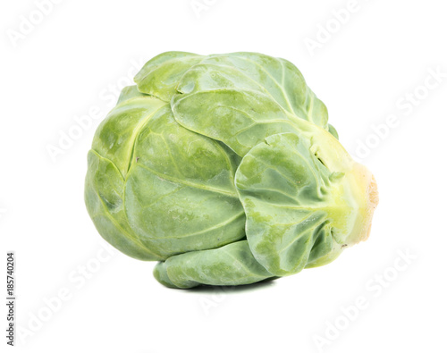 Raw brussel cabbage