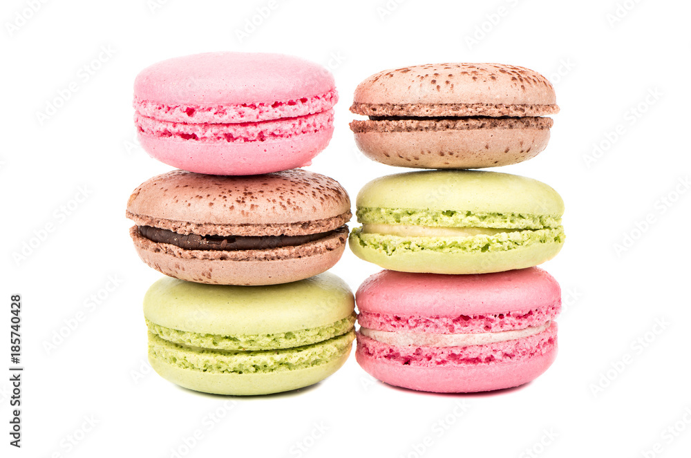 Stack multicolored macaroon Stack multicolored macaroon