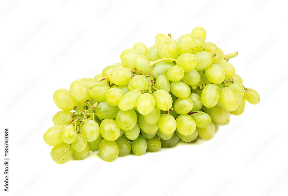 Branch green grapes