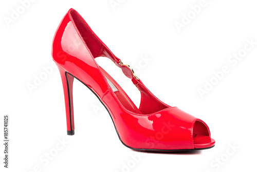 Womens red shoes