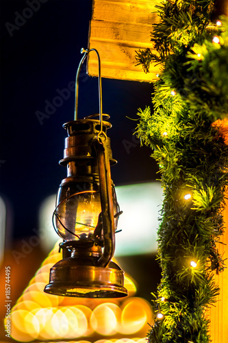 Weihnacht Markt Fest Deko Ration Laterne Licht Stimmung 2017 photo