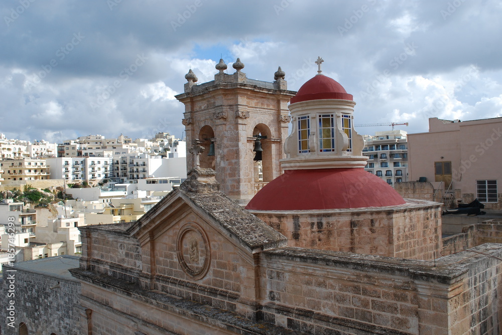 Malta - Mellieha - Church