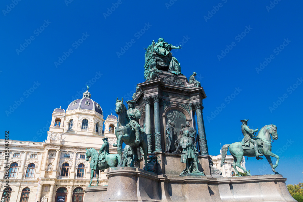 Vienna Natural History Museum and Maria Theresia Memorial