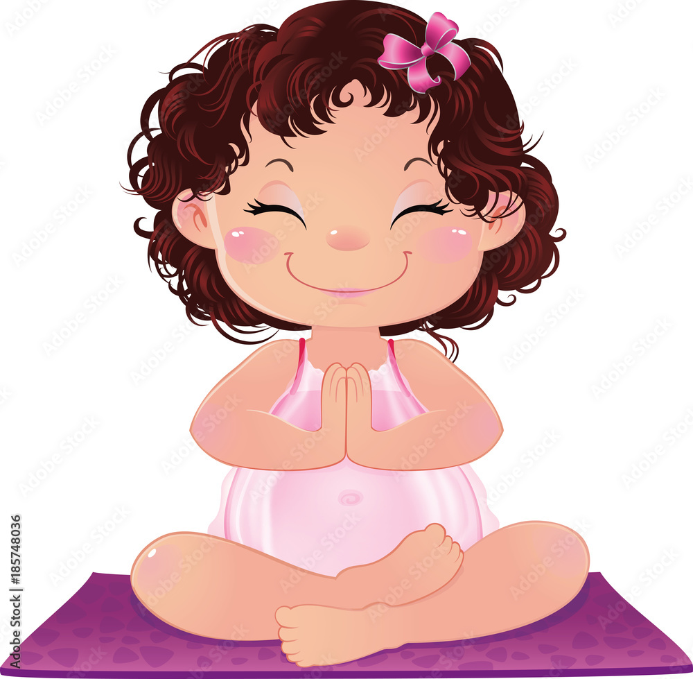 Young Cute Attractive Pregnant Woman Practicing Yoga. Young Cute Attractive Pregnant Woman Practicing Yoga.