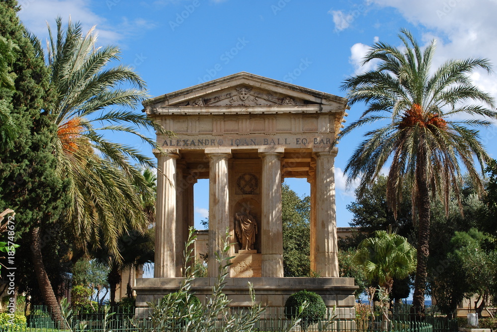 Obraz premium Malta - Valletta - Lower Barrakka Gardens