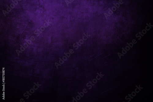dark purple grungy background with spotlight background photo