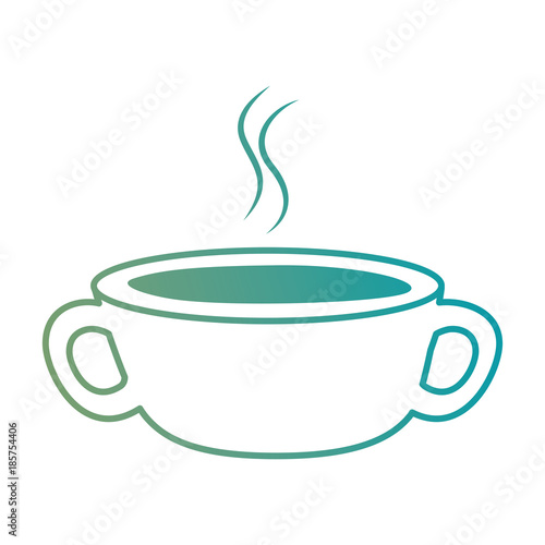 delicious coffee cup isolated icon vector illustration design