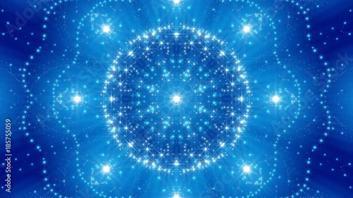 flowing light, blue abstract background, loop