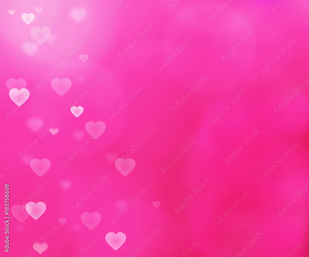 Valentine's pink bright background