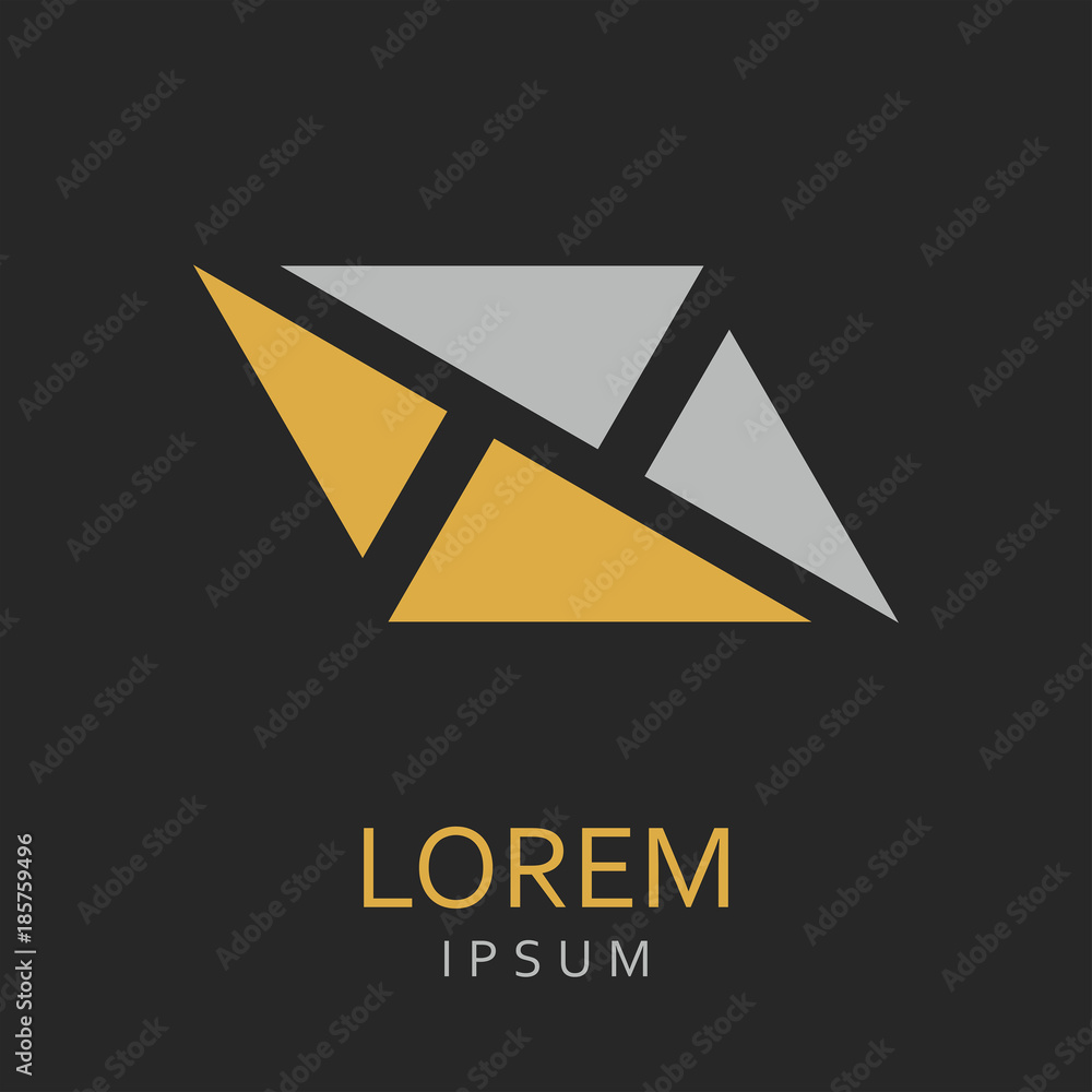 Naklejka premium Abstract logo