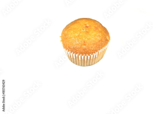 cupcake on white background