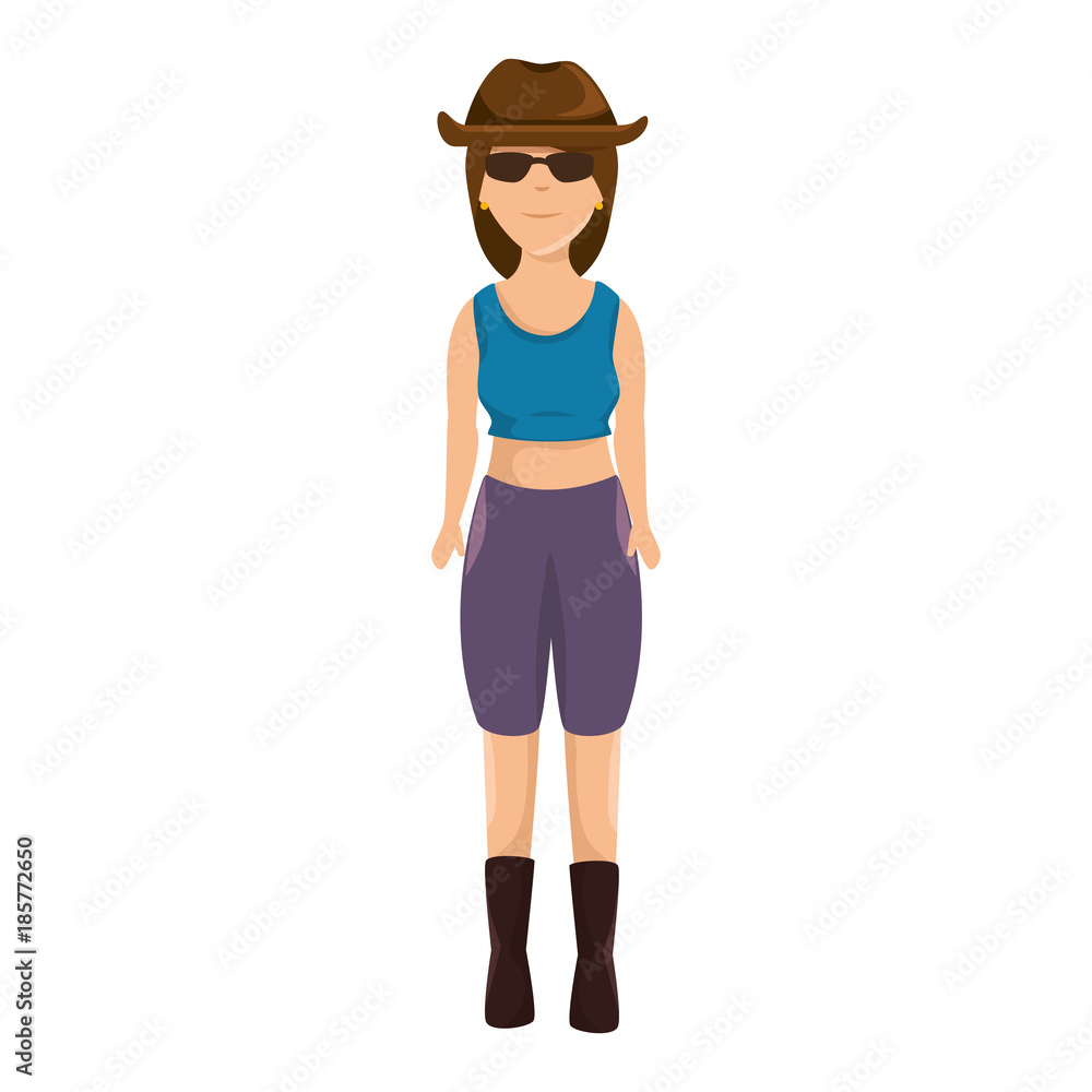 sexy motorcyclist with hat avatar character vector illustration design sexy motorcyclist with hat avatar character vector illustration design