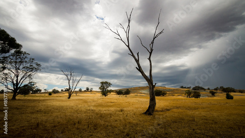 Stormy skies near Bendigo Vic.