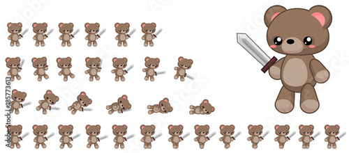 Bear Game Character