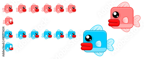 Fish Game Character