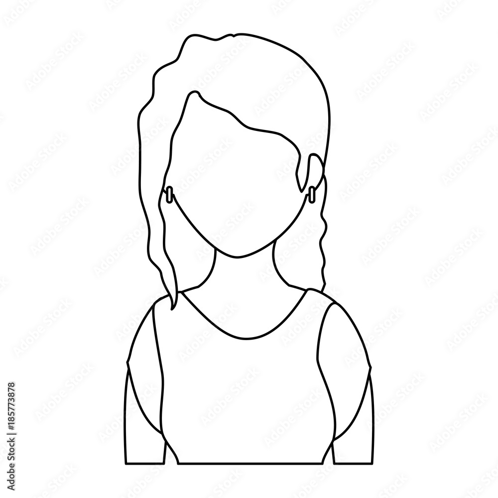 beautiful woman avatar character vector illustration design beautiful woman avatar character vector illustration design