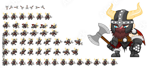 Viking Game Character