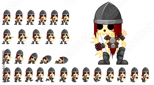 Skeleton Game Character