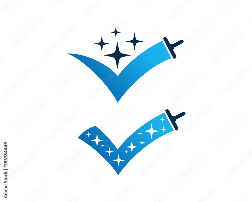 cleaning check mark cleaning check mark
