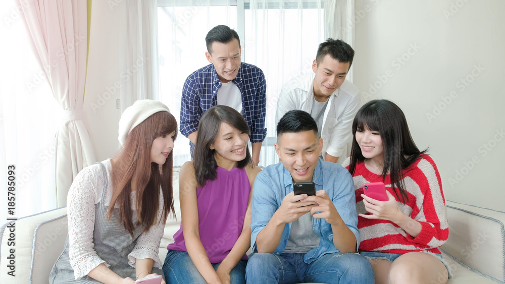 young people use phone young people use phone