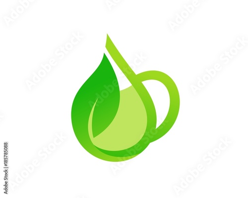 leaf, tea, drink, drops