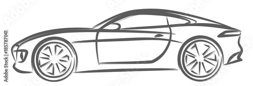 Логотип спортивной машины