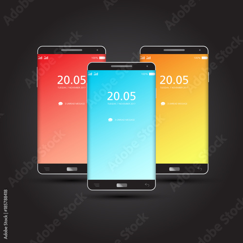 Smartphone-vector high quality.