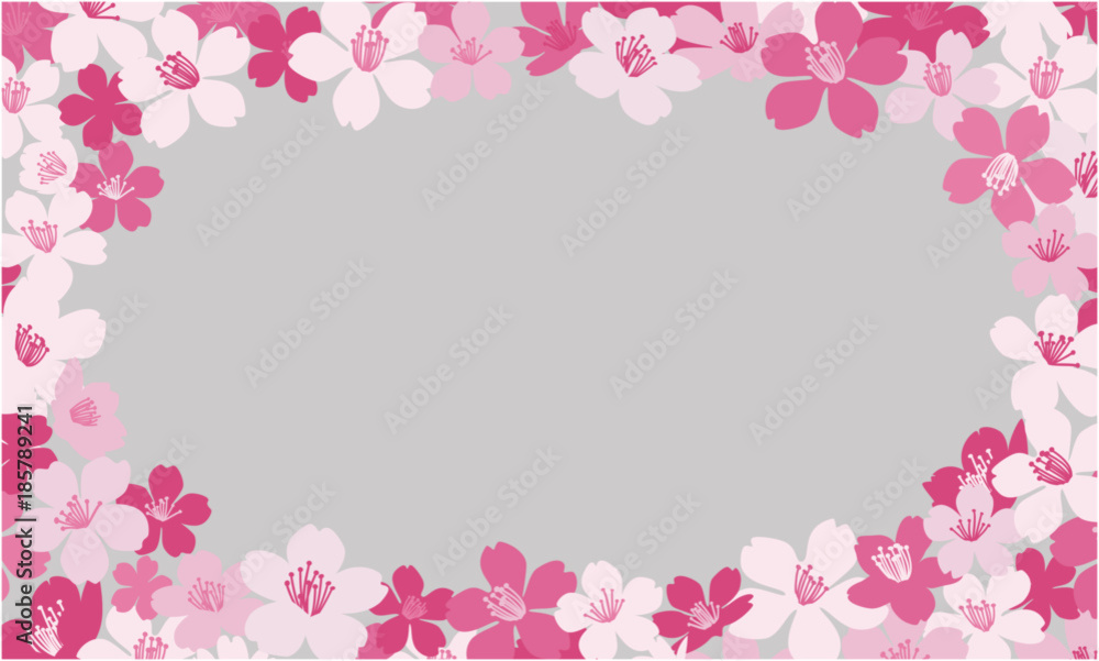 桜のベクター素材 Cherry blossom vector illustration - Sakura 桜のベクター素材 Cherry blossom vector illustration - Sakura