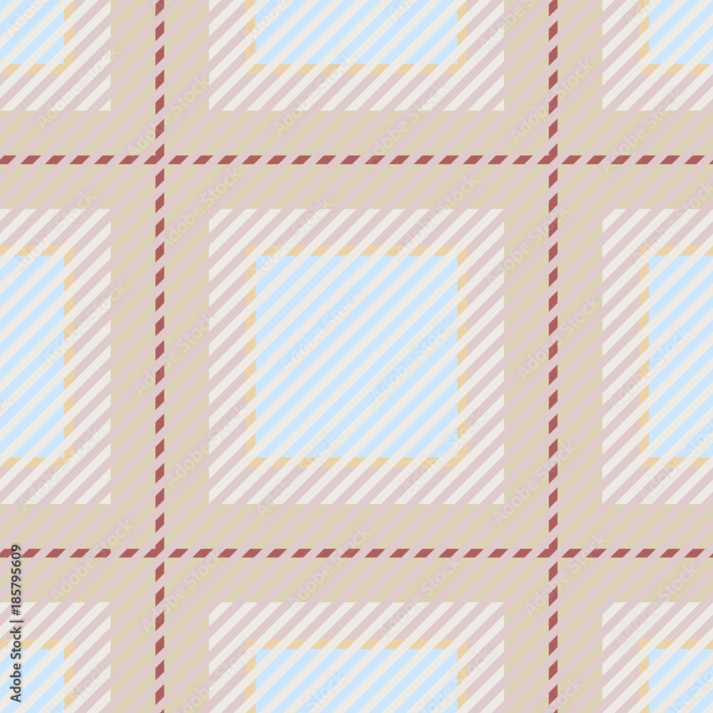 vector graphic texture of a plaid tartan fabric