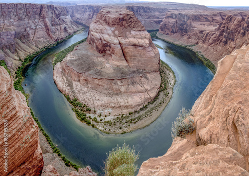horseshoe bend in page, Arizona, river colorado