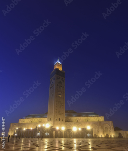 The Hassan II Mosque, Casablanca, Morocco