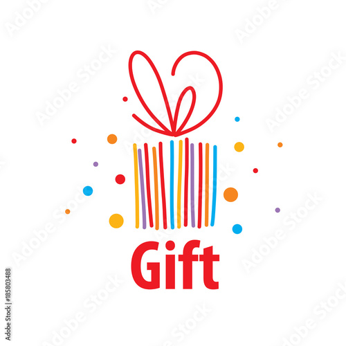 vector logo gift