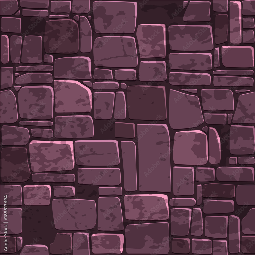 view from above Seamless background texture color stone wall. Vector illustration For Ui Game elementt view from above Seamless background texture color stone wall. Vector illustration For Ui Game elementt