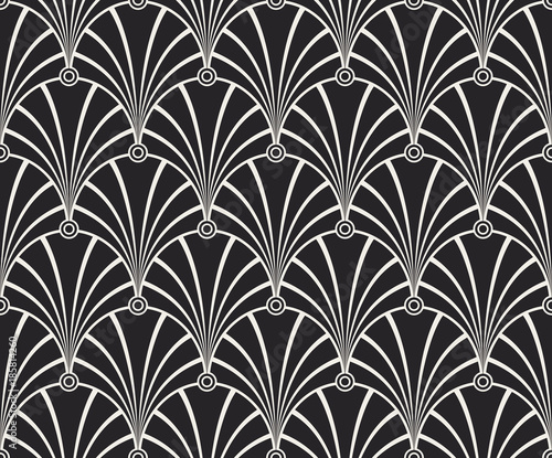 Vector seamless vintage pattern. © Rodin Anton