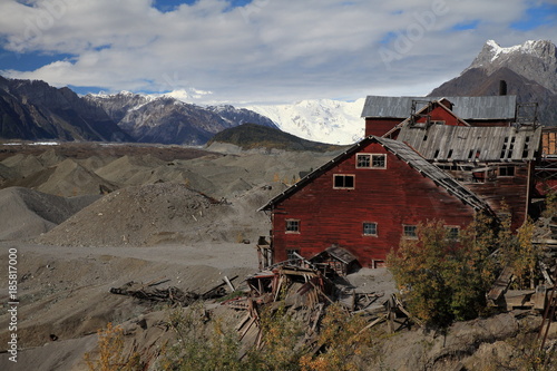 Kennecott copper Mine, Wrangell-St.Elias NP, Alaska photo