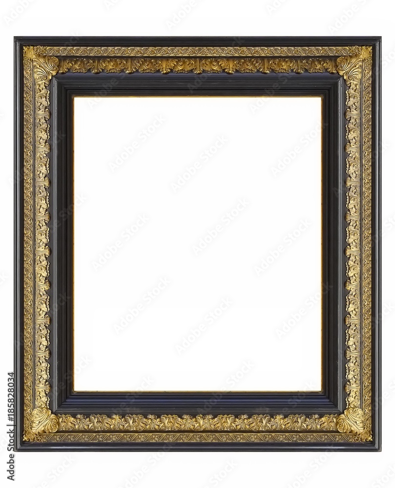 Golden frame for paintings, mirrors or photos Golden frame for paintings, mirrors or photos