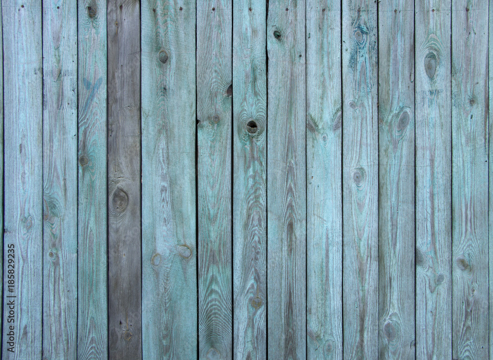 The old green wood texture with natural patterns The old green wood texture with natural patterns