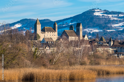 Rapperswil Castle, Zurich Lake, Sankt Gallen, Swizterland photo