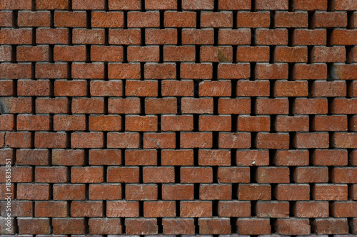 Brick facade texture of Iberio art center in Beijing