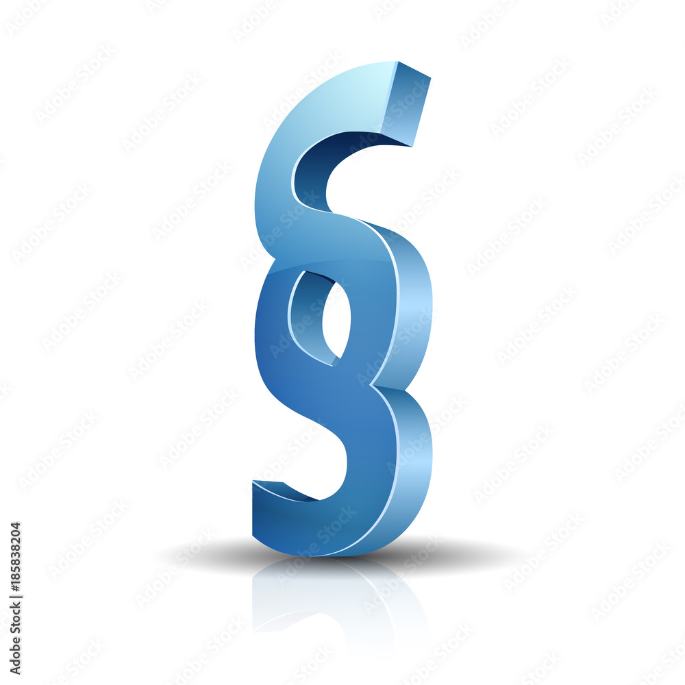 Section sign illustration Section sign illustration