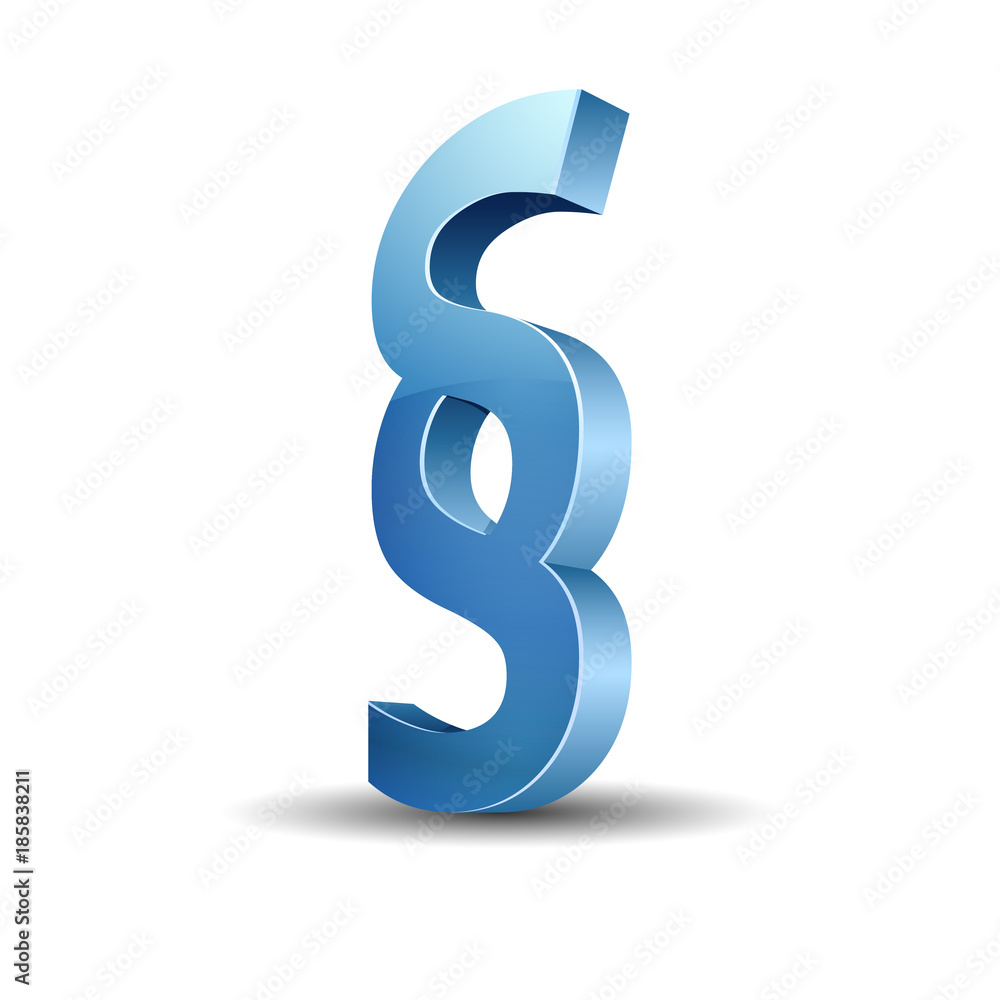 Section sign illustration Section sign illustration