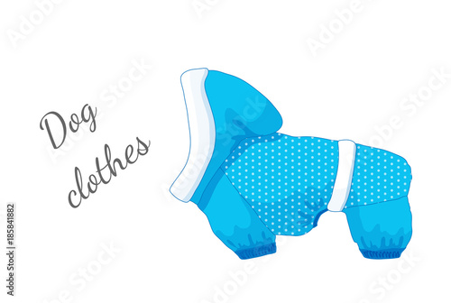 dog jacket for dog pet icons is the product blue fur and snowflakes winter autumn