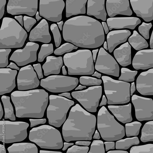 Naklejka Kamiennej ściany bezszwowy deseniowy tło