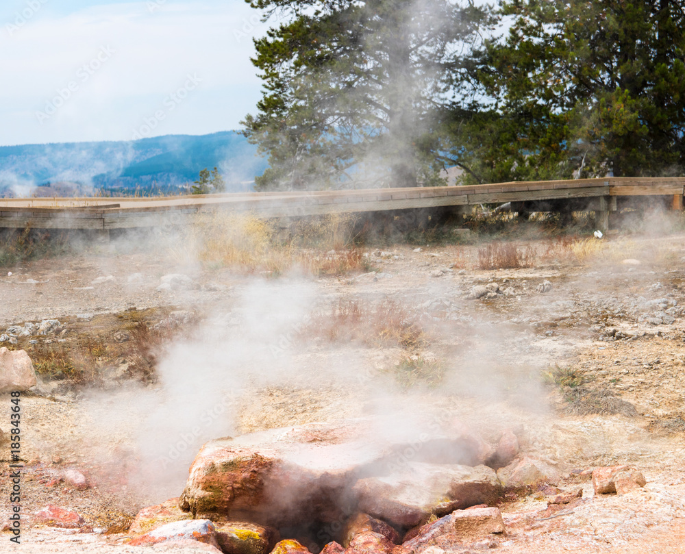 Yellowstone National Park UNESCO World Heritage geysers this must-see during your vacation in America mustsee
