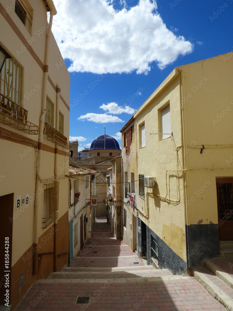 Petrel​​ /Petrer pueblo de  Alicante en la Comunidad Valenciana, España, situado en la comarca del Vinalopó Medio