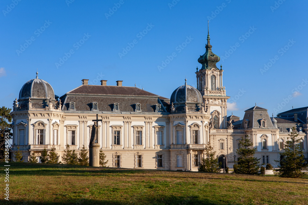 The Festetics baroque castle near to Lake Balaton in Hungary