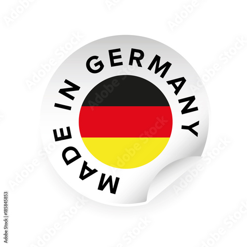 Free Download Made in Germany label sticker - GFXLoad