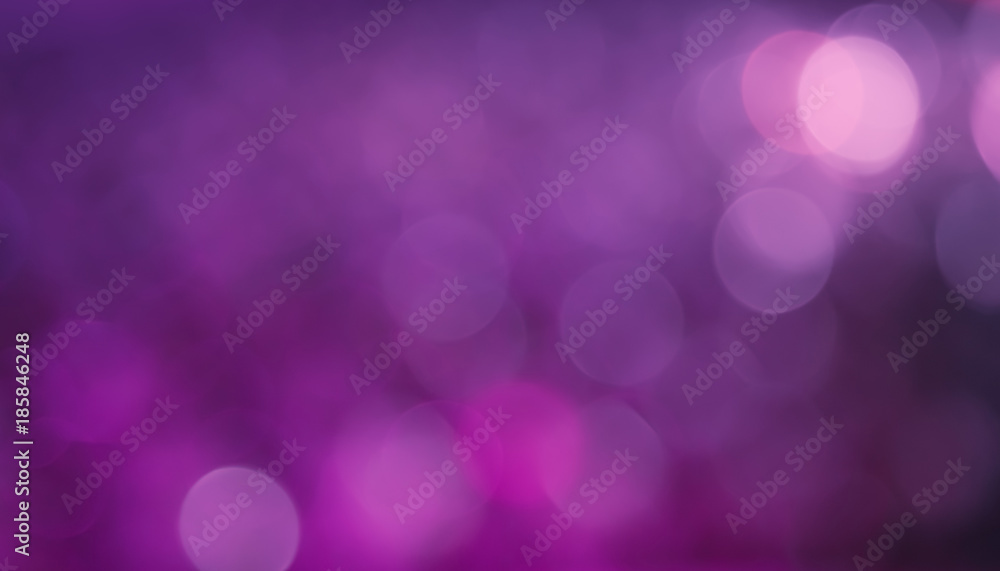 Bokeh Purple Lilac gradient Background - obrazy, fototapety, plakaty 