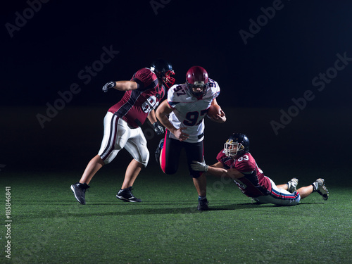 American football players in action © .shock